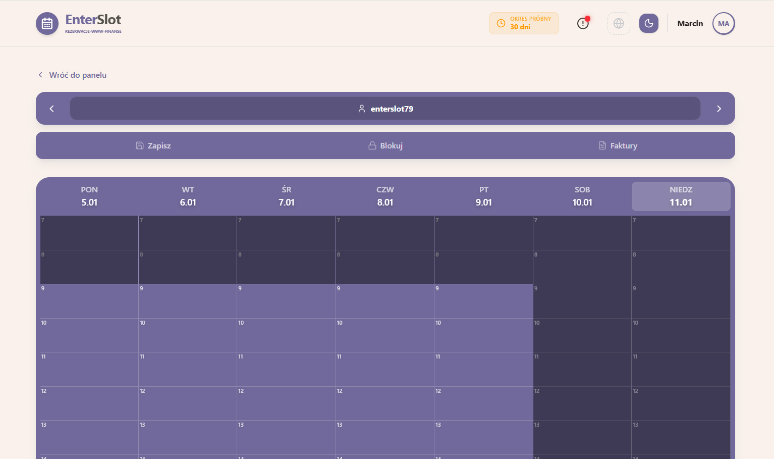 Desktop App View
